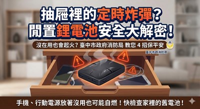 鋰電池火災預防